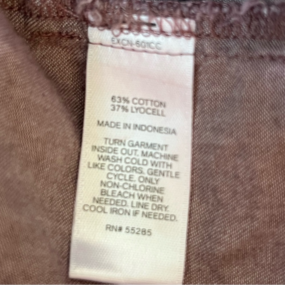 Express Oversized Mauve Wide Sleeve Buttons & Loo… - image 7